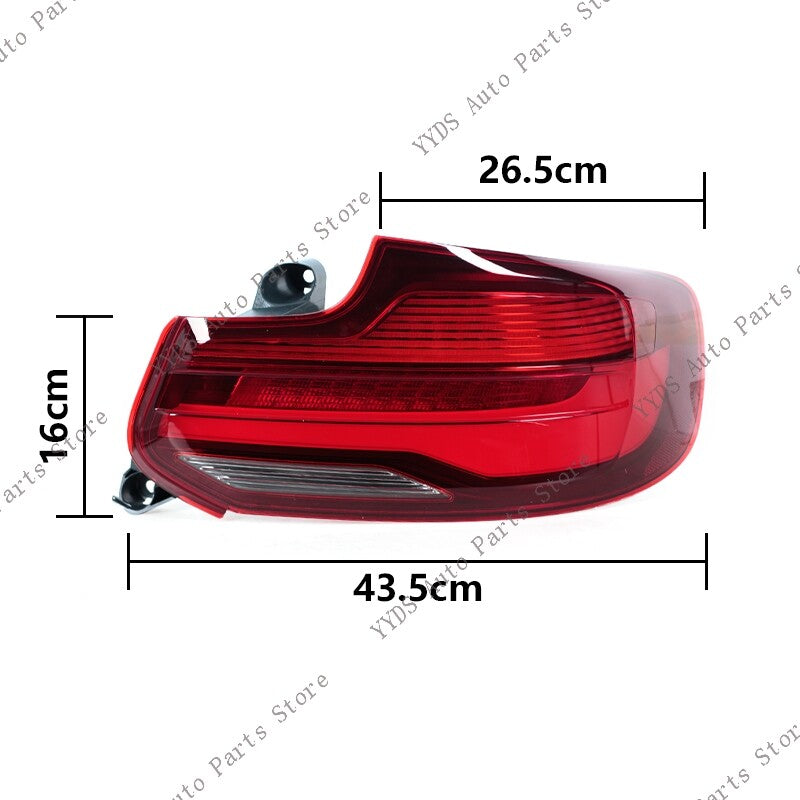 Left Side LED Tail Light Assembly for BMW 2 Series LCI F22 F23 F87 M2 2019 2020