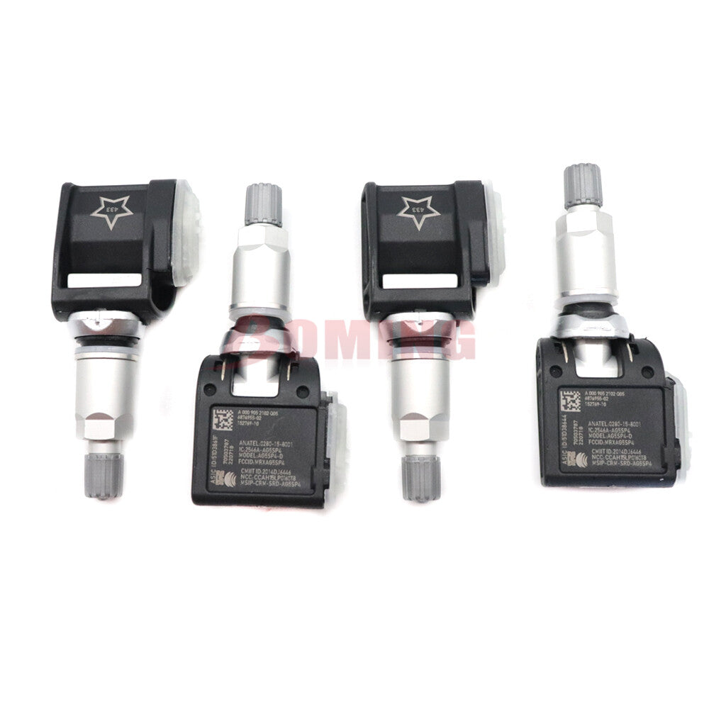 4 TPMS tire pressure sensors suitable for Mercedes-Benz E300 E400 E63 GT63 A0009052102