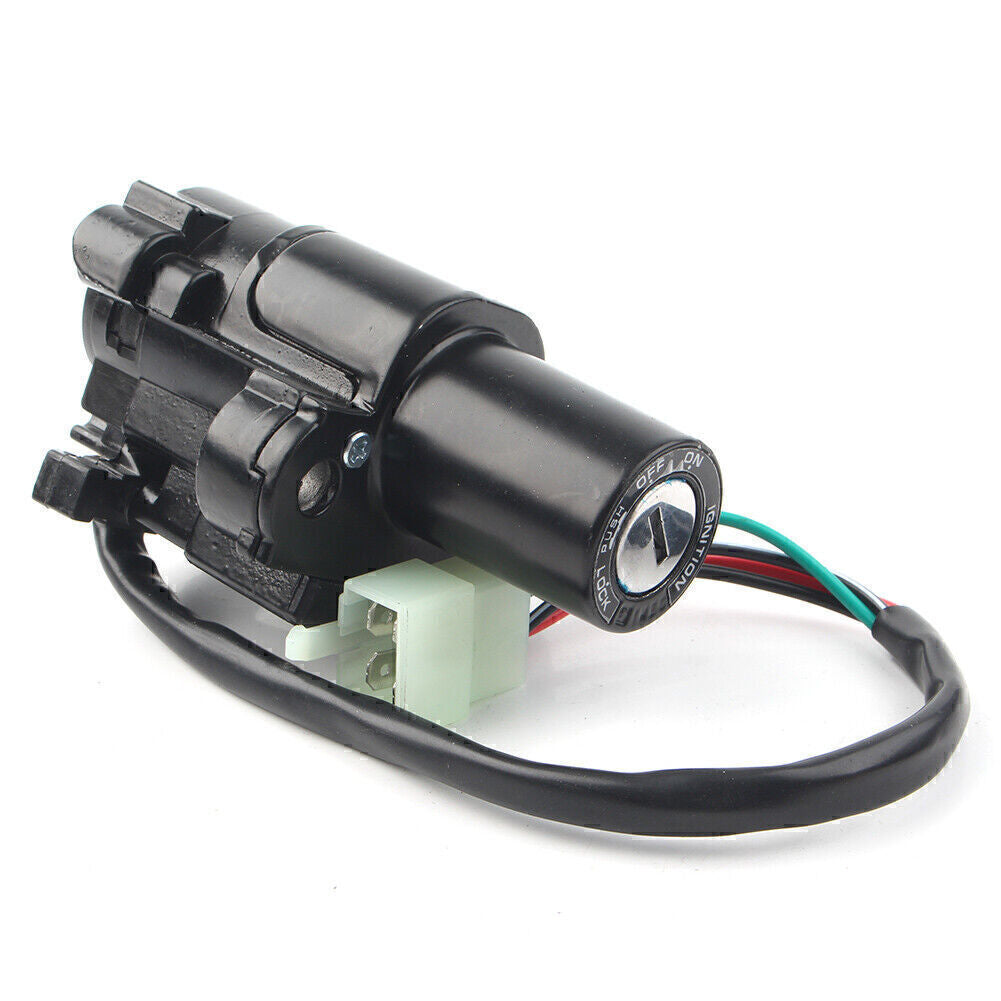 Fit for Honda CBR 600 RR 2005-2006 Ignition Switch Lock+Key Set Aluminum Plastic