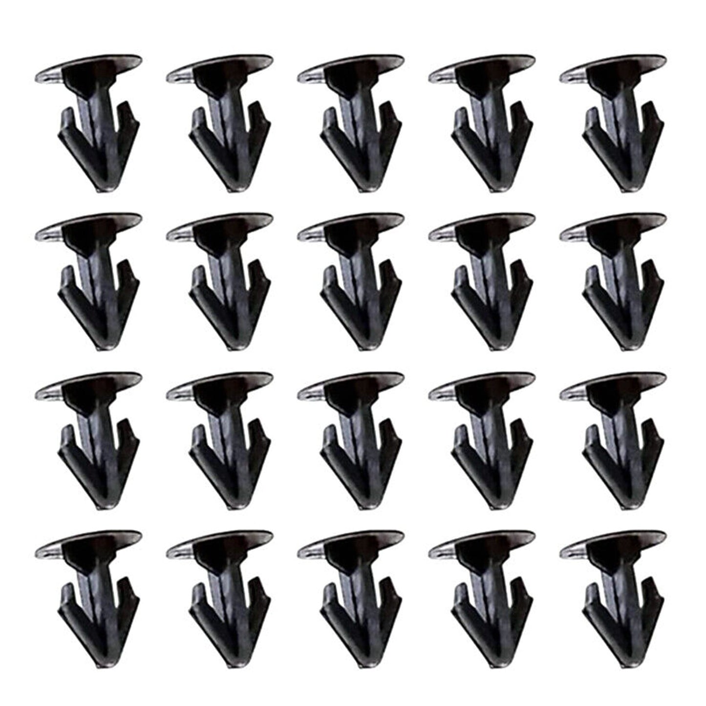 50Pcs 6mm Hole Hood Insulation Retaining Clips 91520-SM4-C01 for Acura for Honda