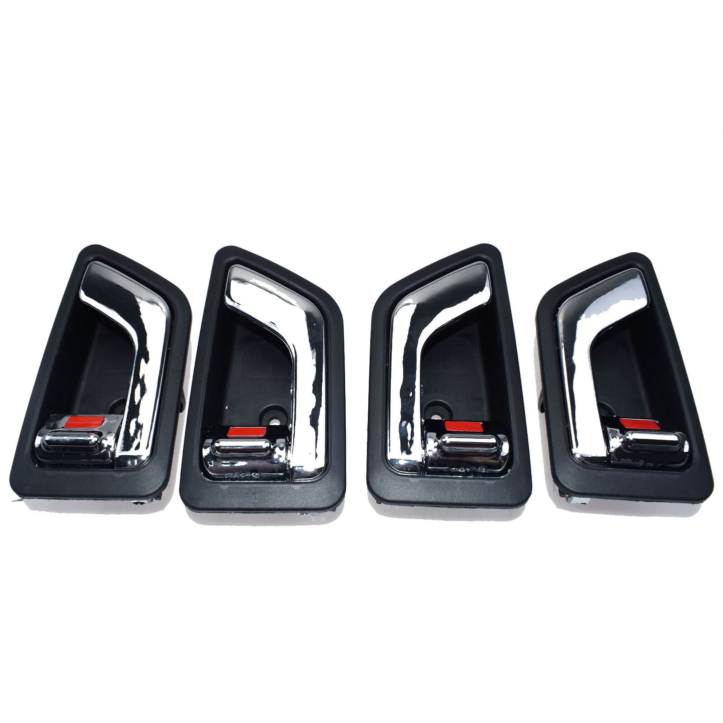 4Pcs Front Rear Left Right Inside Chrome Door Handle for Hyundai Getz Click