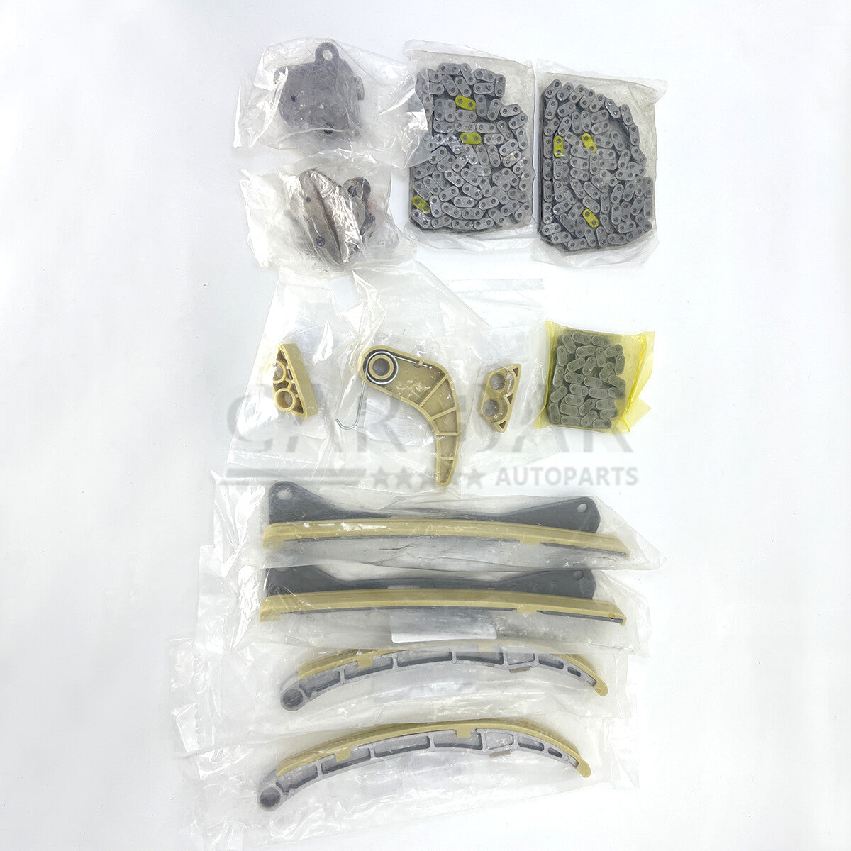 12PCS Timing Chain Kits for Hyundai for Kia Santa Fe Sorento Azera for Genesis 3.3L 3.8L