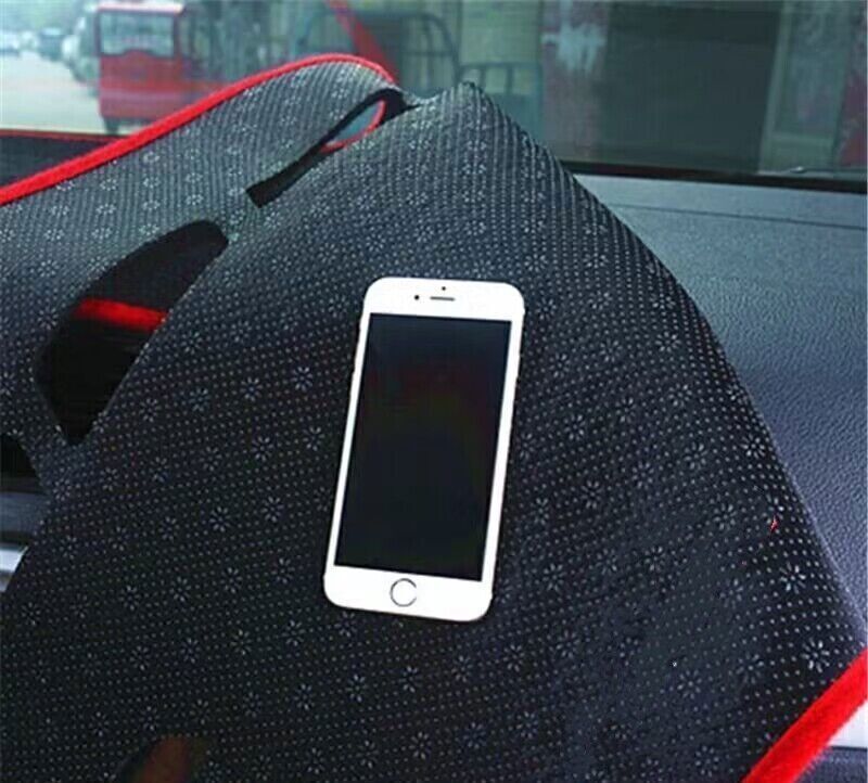 1X BlackRed Dashboard Dash Mat Non-slip DashMat Sun Pad for Honda Accord 18-22