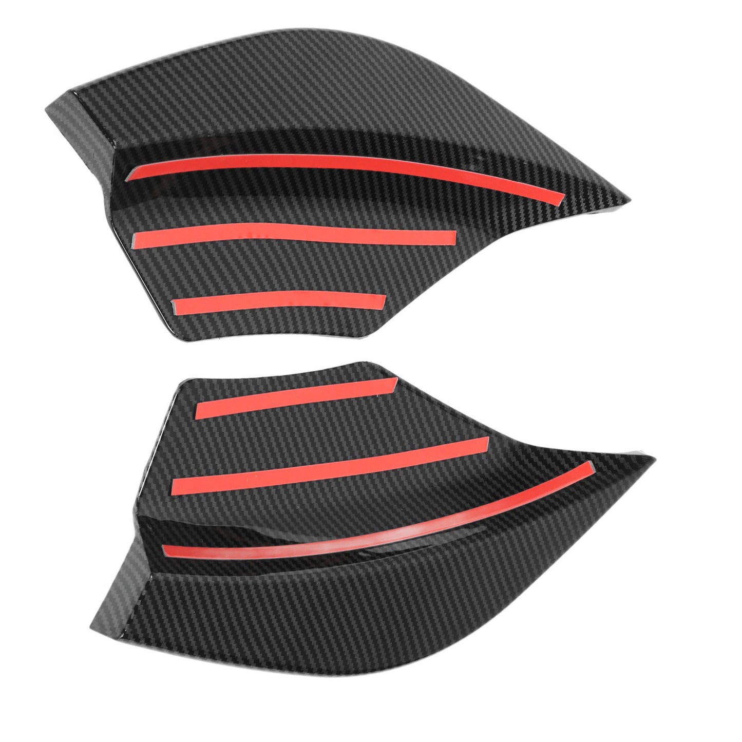 Hot Auto 2pcs Rear Bumper Splitter Left Right Aerodynamic For A Class W176