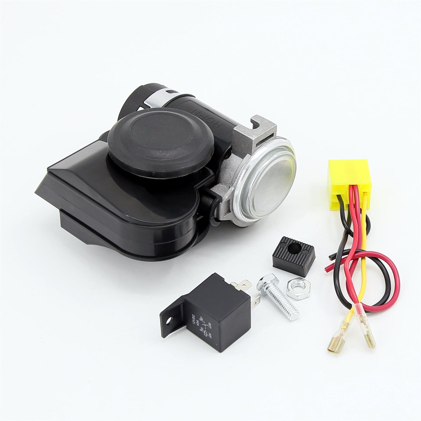 12V 300DB Loud Electric Air Horn Kit for Truck Boat Train Motorcycles Car US