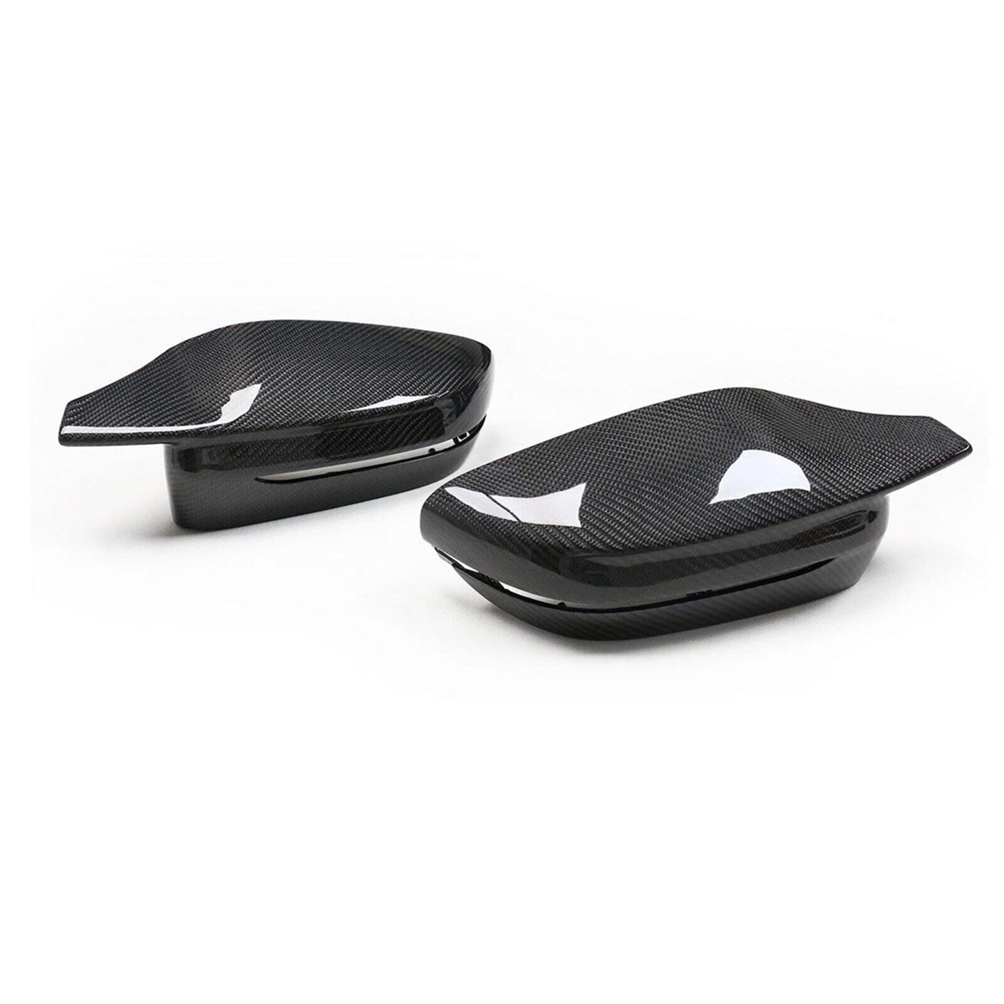 2PCS for BMW M3 G80 M4 G82 2021-23 Carbon Fiber Rear Mirror Cover Replacement