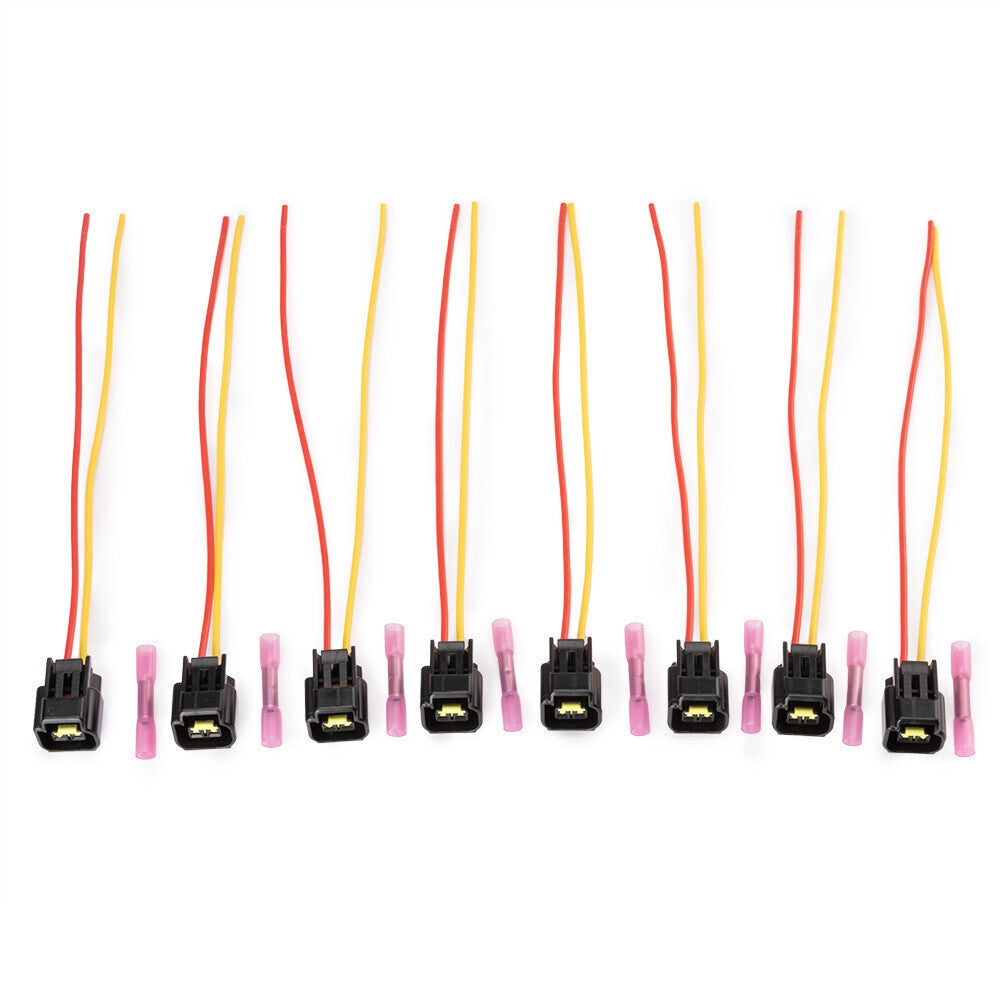 8PCS Ignition Coil Connector Pigtail Plug Harness for Ford F-150 F-250 E-150