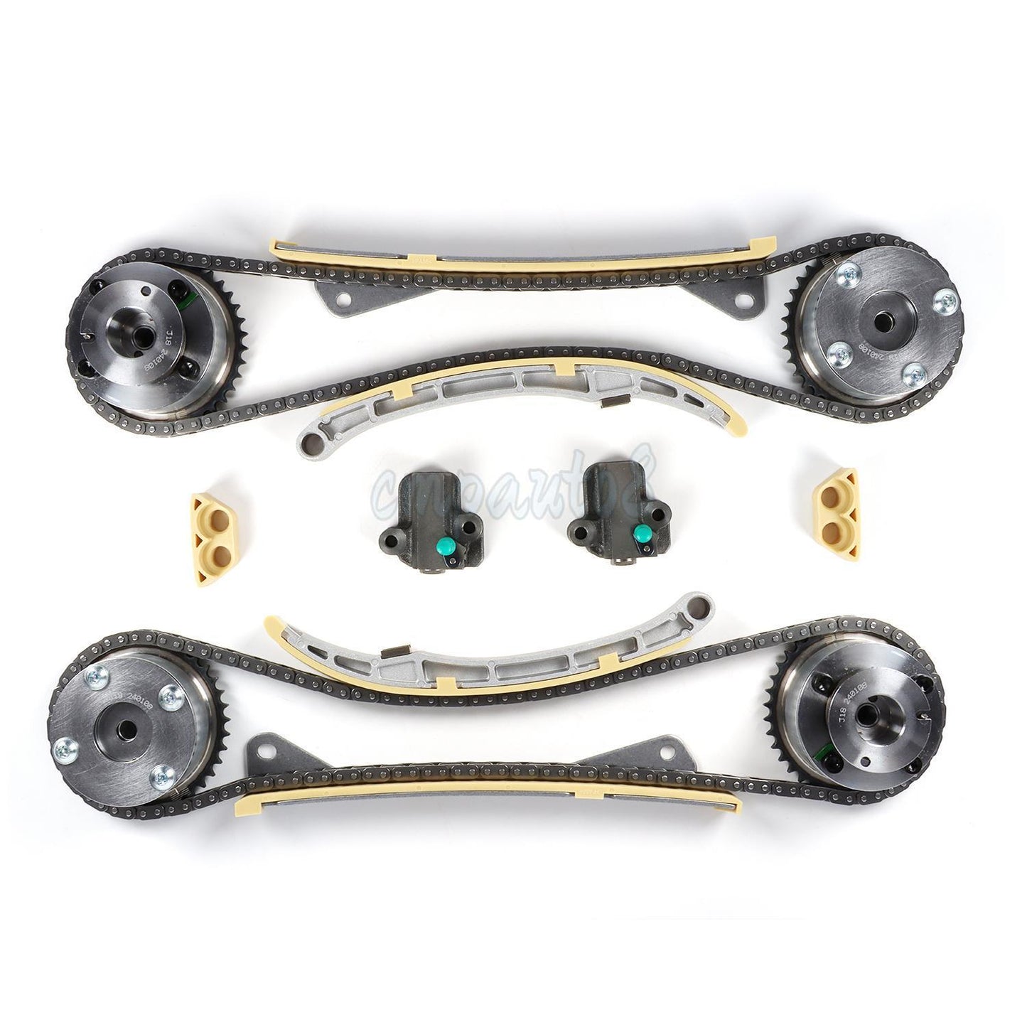 14pc Timing Chain Kit VVT Gear for 2015-21 Sedona 3.3L 24350-3CGA1 24410-3CGA3