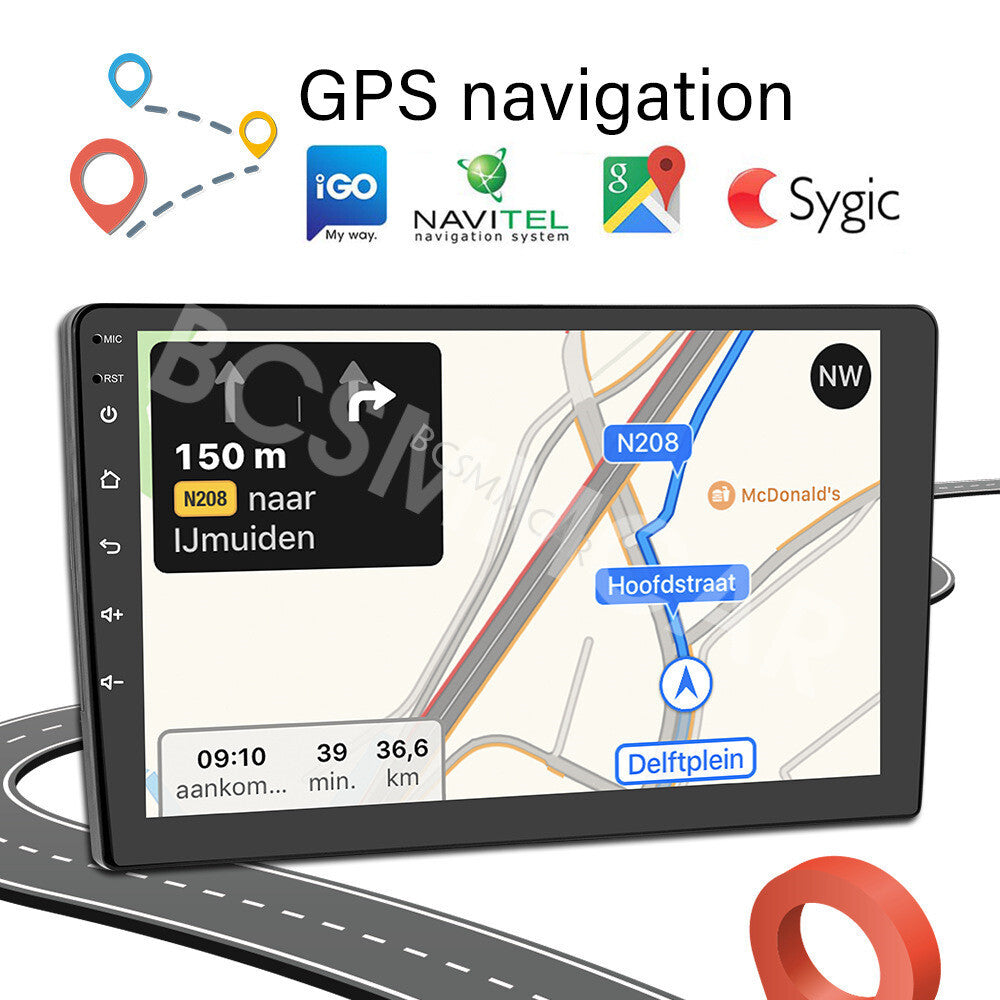 Fit For 2003-2010 for Porsche for Cayenne WiFi Radio Android 11 RDS GPS Navi 2Din Camera