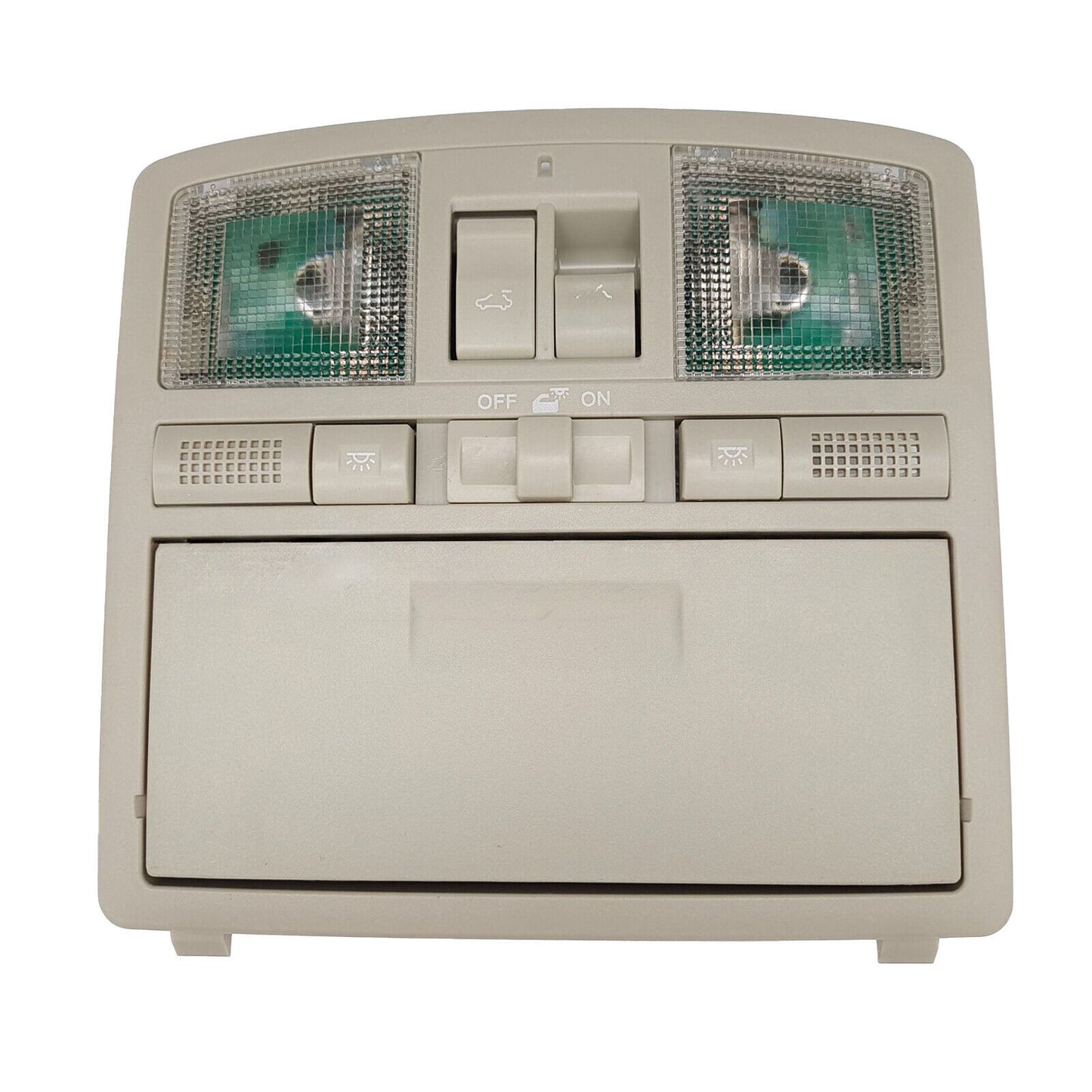 For 2010-15 for Mazda CX-9 Overhead Console Map Lamp w/ Light Sunglass Holder