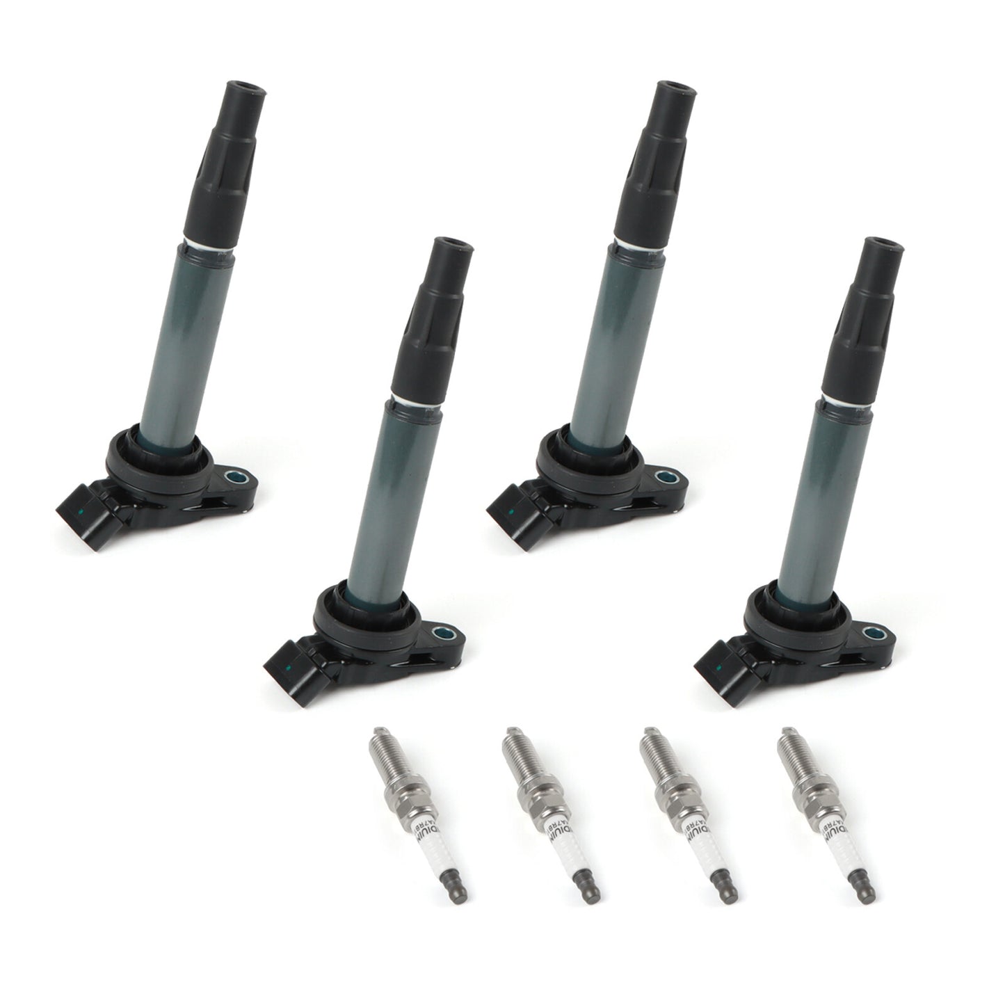 4X Ignition Coil + 4X Iridium Spark Plugs 2009-2017 for Toyota for Corolla 1.8L L4 UF619