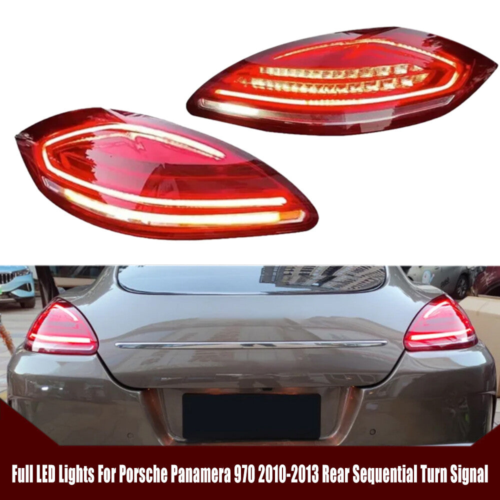 2x for Porsche for Panamera 970.1 2010-2013 Left+Right Side LED Tail light Assembly