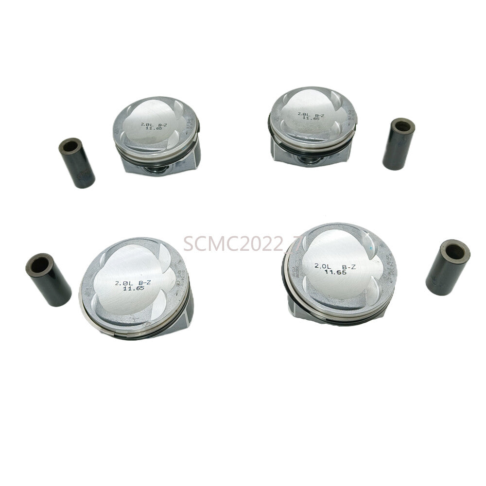 4 Pcs Pistons Rings Set ¦µ23mm 06K107065BL for VW for Golf for Tiguan for AUDI A3 TT 2.0T