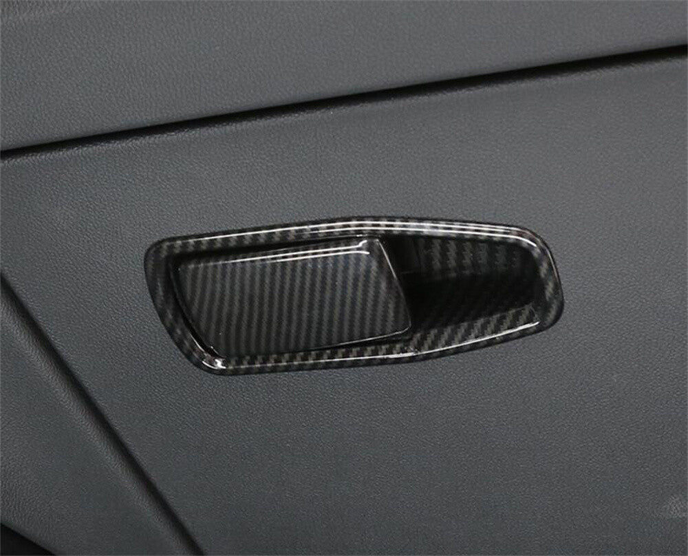 Carbon ABS for Co -pilot Glove Box Handle Switch Cover for BMW 3 Series G20 G28 2020+