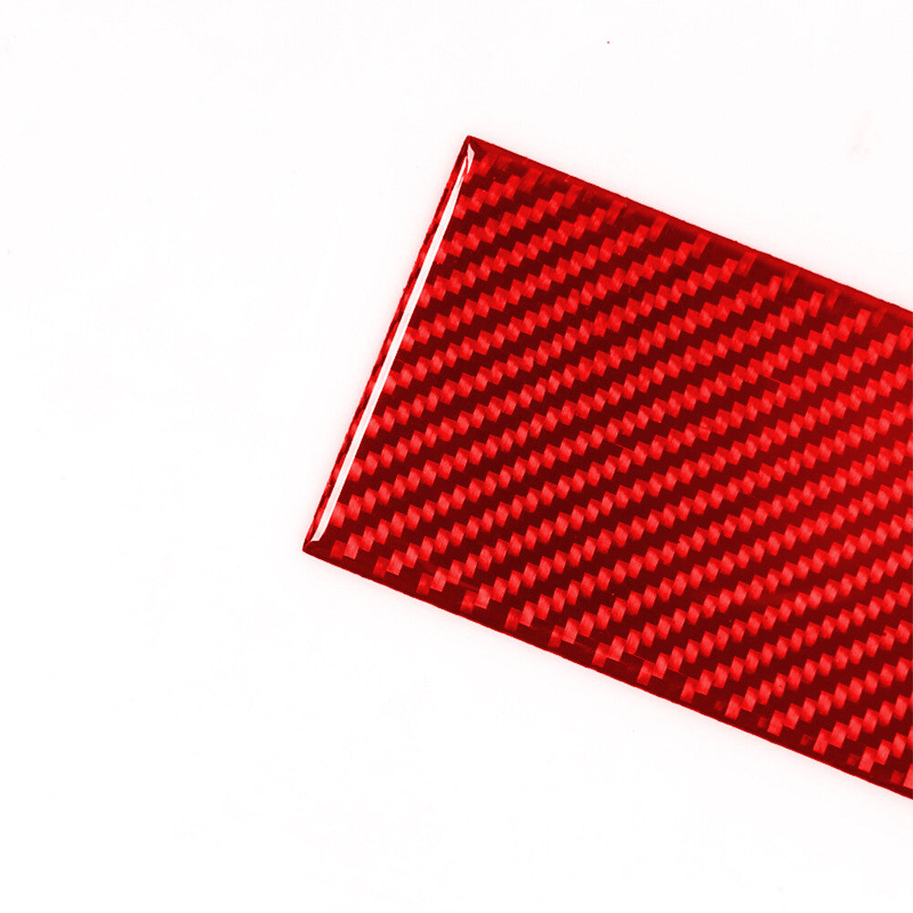 5Pcs Red Carbon Fiber Air Vent Outlet Kit Cover Trim for Toyota Supra 2019-2022