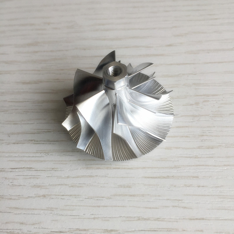 GT1238 28.50/38.00 mm 6+6 Blade 704237-0001R Turbine Billet Compressor Wheel