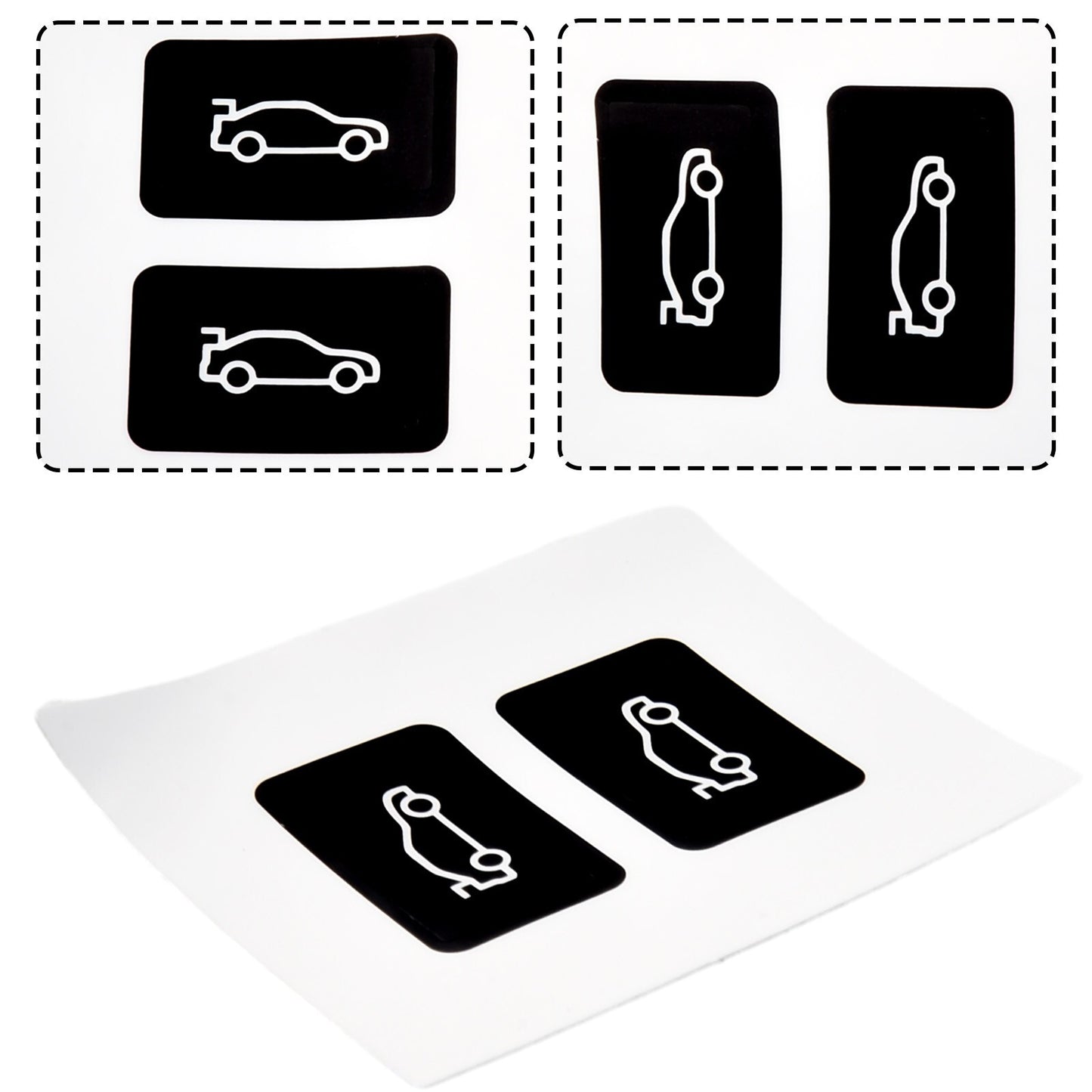 Button tailgate cover repair sticker, suitable for 3, 5, 7 series F20 F30 F35 F10 new.