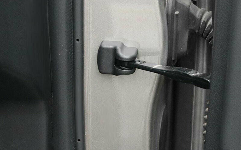 for Lexus NX 250 350 450h 2022-2023 Matte Black Inner Door Stopper Cover Trim 4P