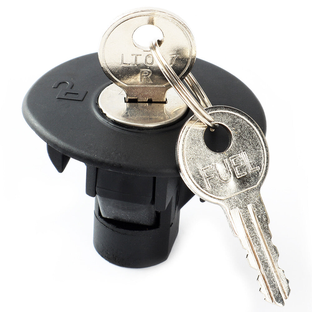 Locking fuel/gas cap fuel tank plug with 2 keys for Ford F150 Escape Focus 10-12