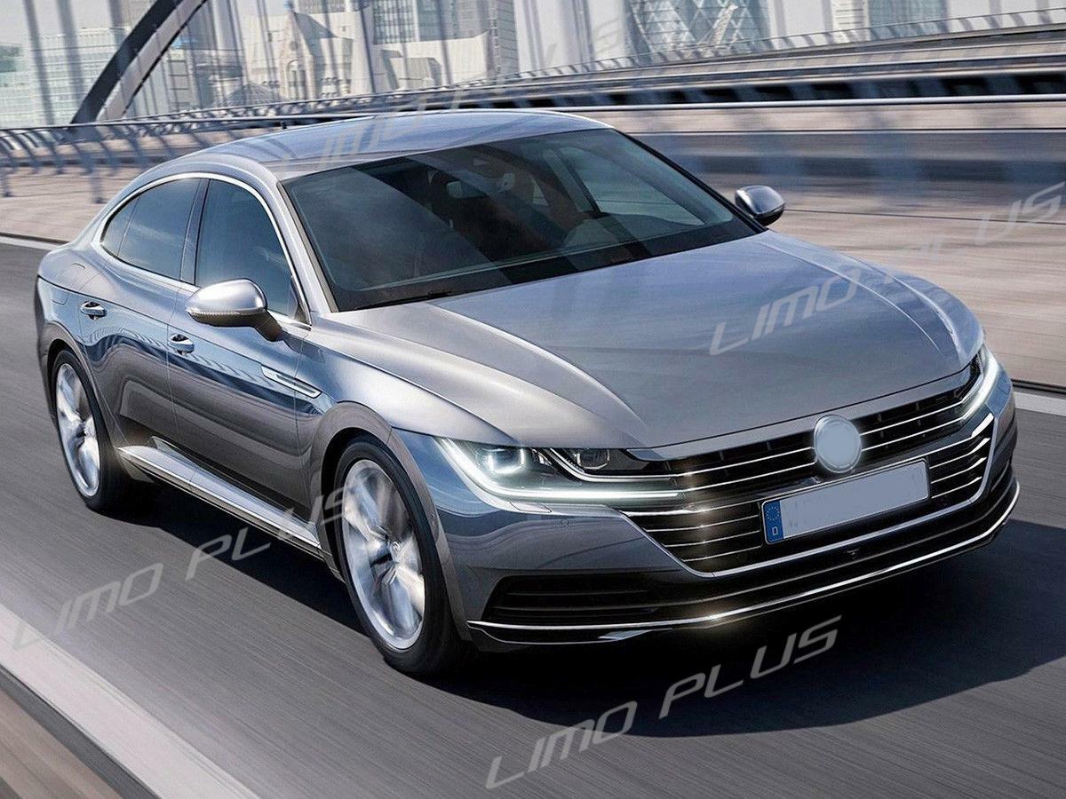 Matt Chrome Mirror Cover Caps for VW Arteon Hatchback 2019-2023 W/ Lane Assist