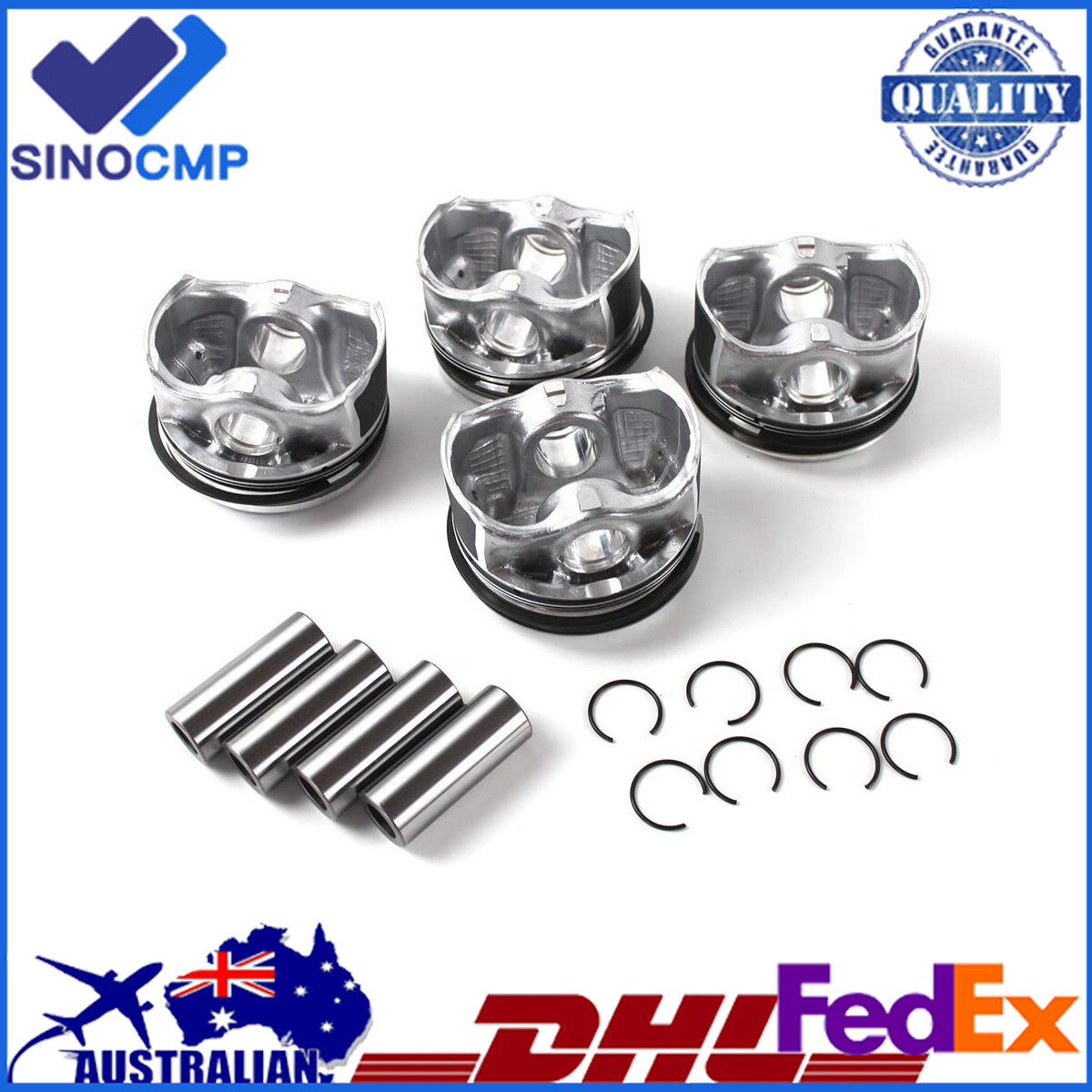2.0T Pistons Rings Set ¦µ21mm for VW for Golf for Audi A3 CAE CCT CDN CCZ CAW EA888