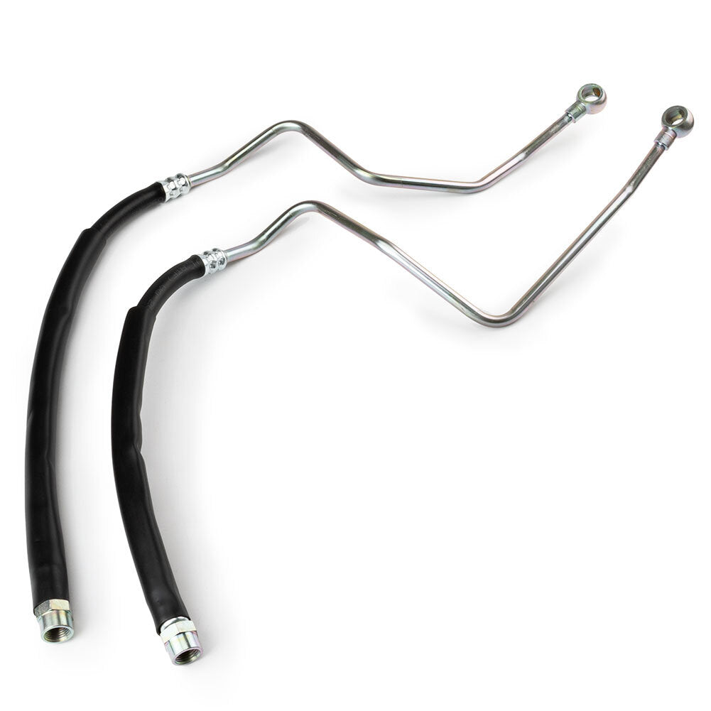 2X Engine Oil Cooler Hose Left Right For 1995-01 for Mitsubishi Montero 3.0L 3.5L