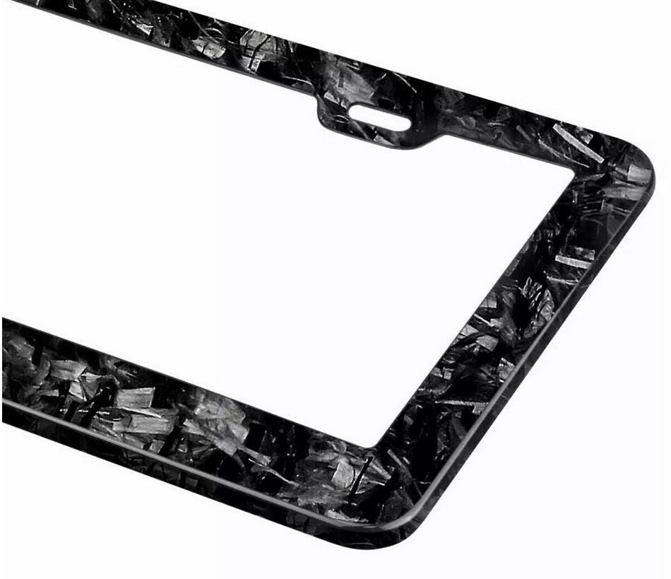 Car license plate frame cover cap trunk forged carbon fiber suitable for VW
