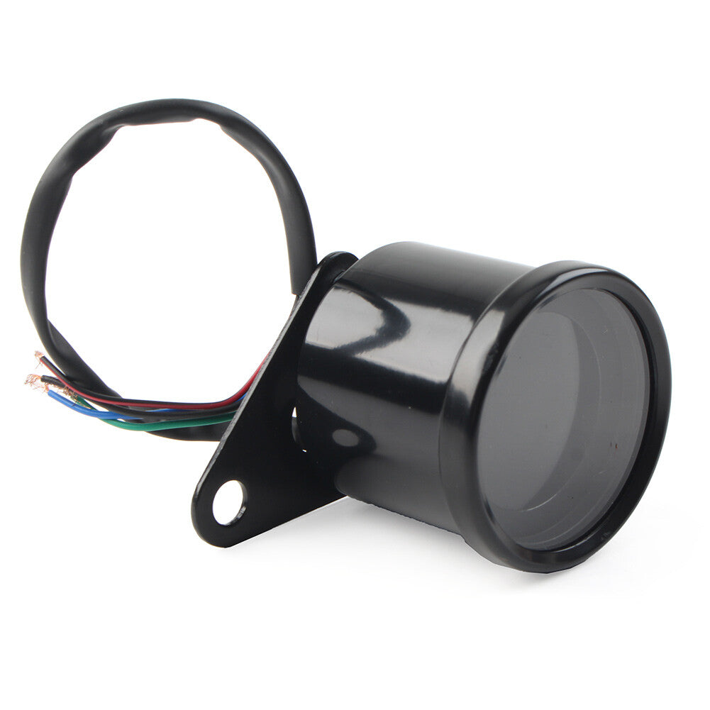 Retro Digital Speedometer LED LCD Odometer Tachometer Fuel Meter 12V