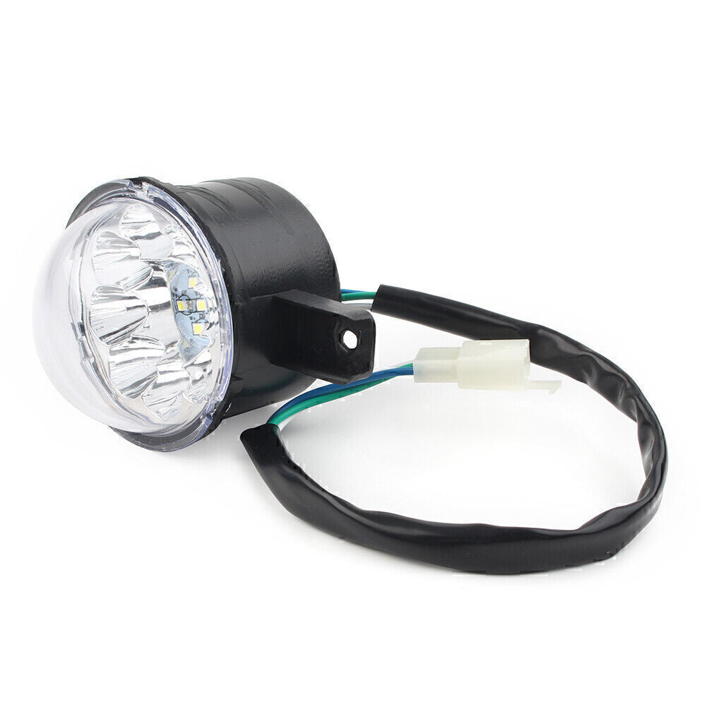 1 X LED Head Light 12 V Fit 110cc 125cc ATV Quad TaoTao Coolster Peace JCL