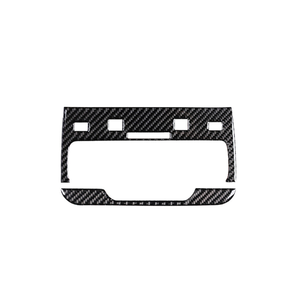 Interior carbon fiber reading light frame cover trim for ford for Mustang Mach-E