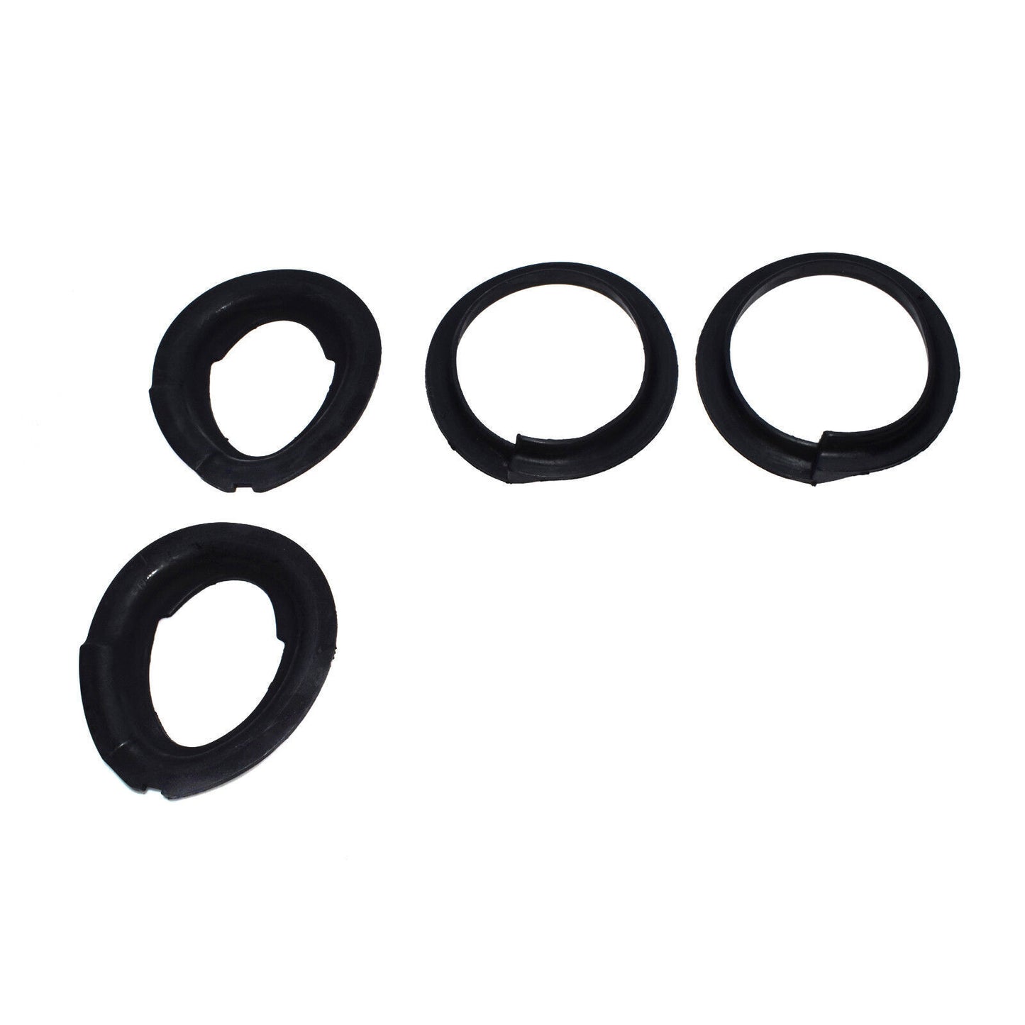 for BMW 323i 325i 330Ci 528i 535i 650i 4Pcs Front Upper Lower Coil Spring Pad