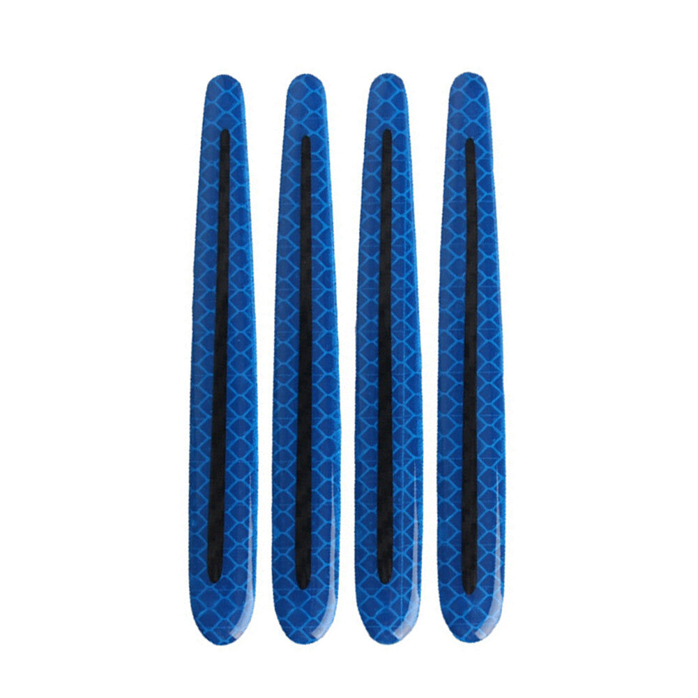 Car Door Handle Reflective Sticker Scratch Protection Universal UK Carbon Fiber