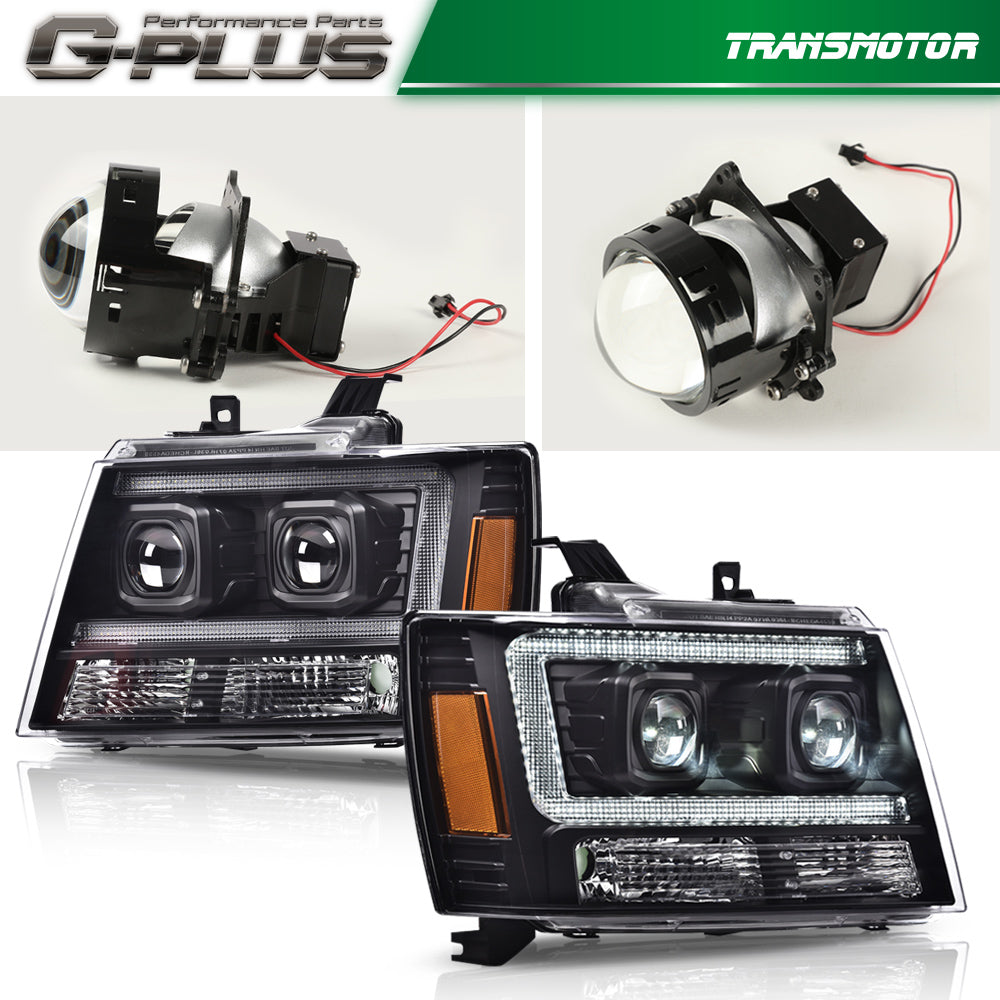 Suitable for 2007-2014 TAHOE SUBURBAN AVALANCHE black LED project lights