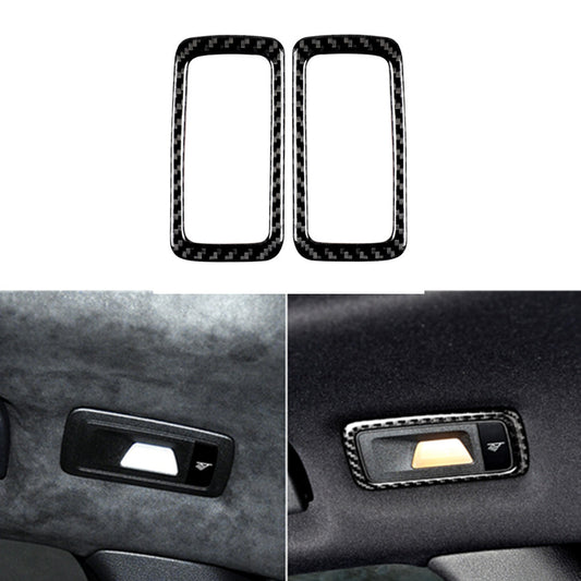 Carbon Fiber Rear Roof Light Frame Trim Cover for Porsche Macan 2014-2019