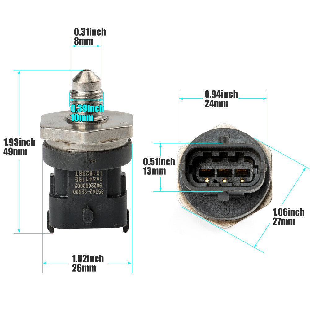 Fuel Rail Pressure Sensor 0261545074 for MAZDA CX7 for ALFA ROMEO SPIDER for FORD MONDEO