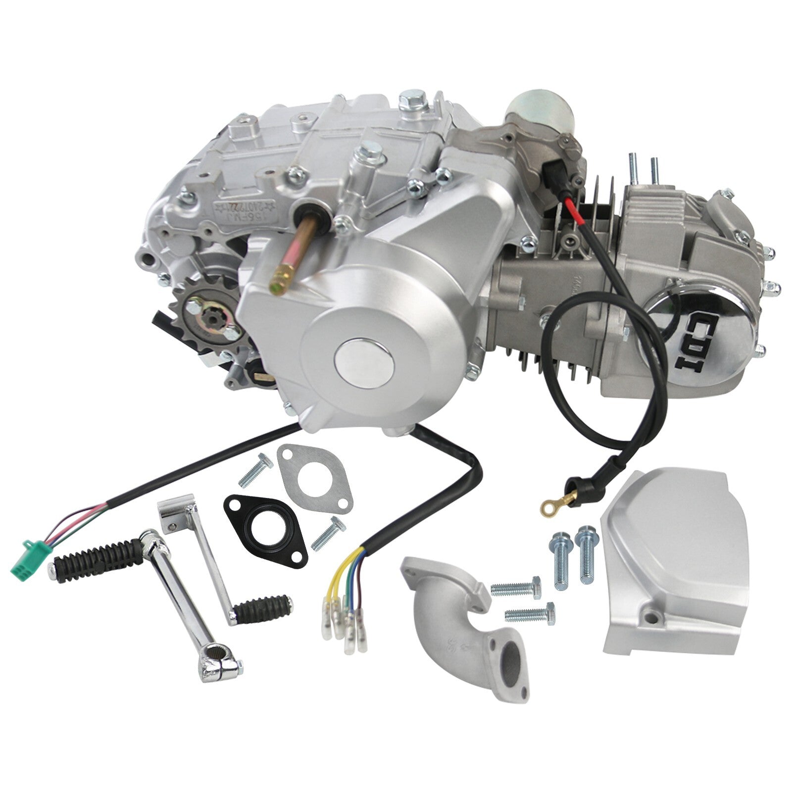 140cc engine motor kit, manual/electric start, off-road bike trail CRF50 Apollo RFZ125