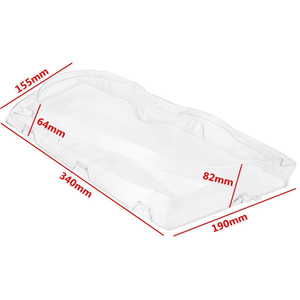 Headlight lens cap + sealant for 99-2003 for BMW E46 2DR M3 01-06