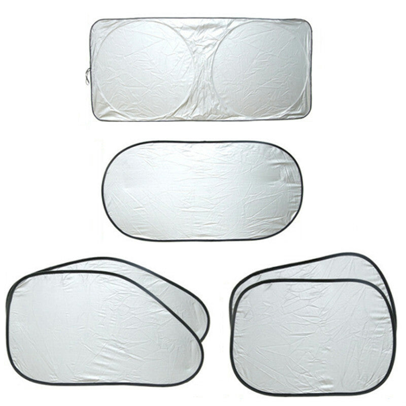 6x Car Sun Shade UV Protection Cover Windshield Rear Side Window Visor Sunscreen