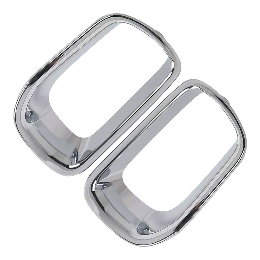 Pair for Mini F55 F56 F57 2014-2021 Chrome Front Bumper Cover Air Duct Frame