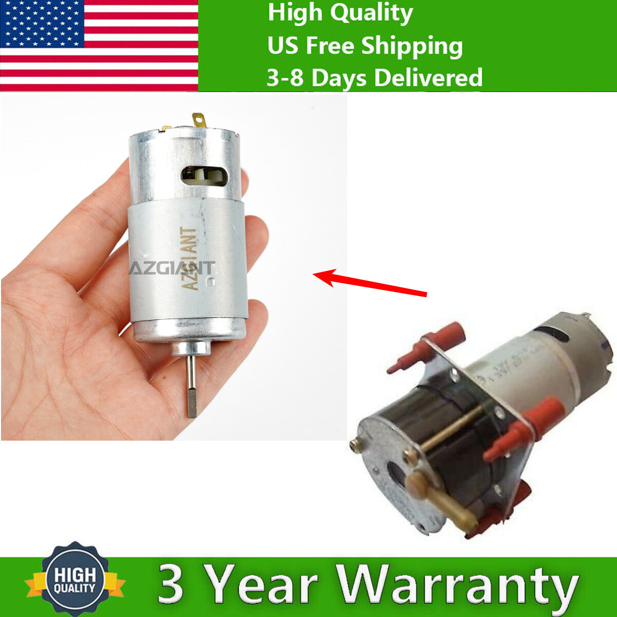 CENTRAL LOCKING VACUUM PUMP MOTOR for Mercedes-Benz E320 clk320 c280 clk430 c230