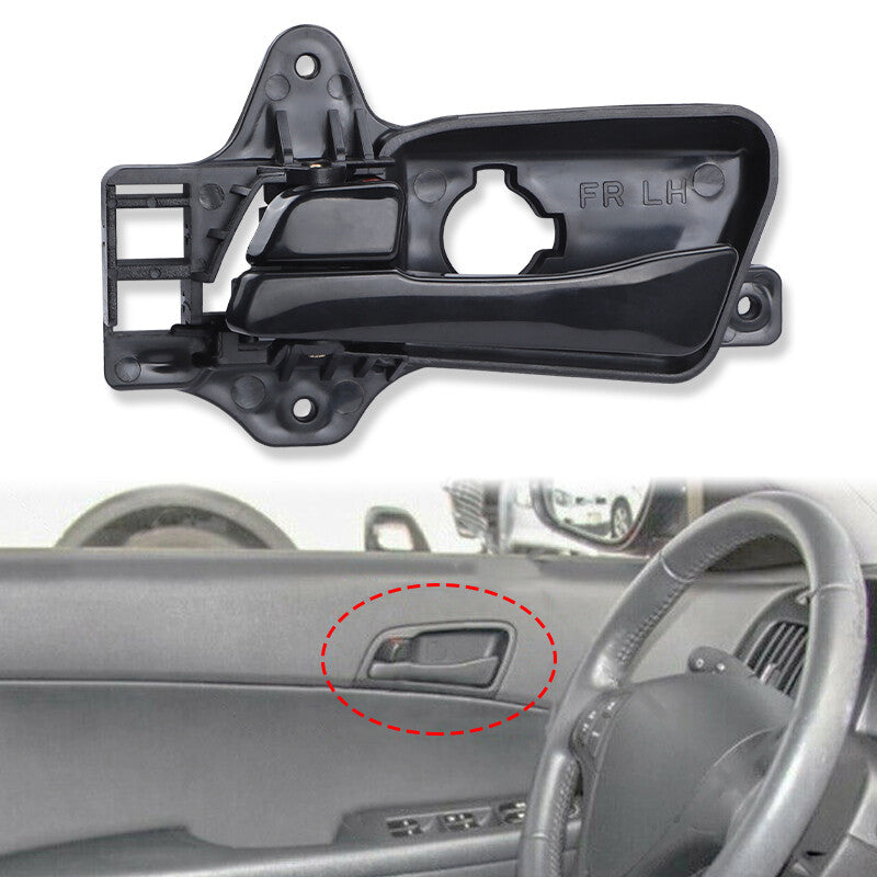 Interior Door Handle For 2009-2012 for Hyundai for Elantra Front Left Driver Side Black