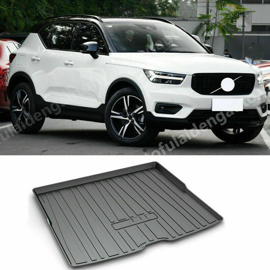 for Volvo XC40 2018-2022 Car TPO Rear Trunk Cargo Floor Carpet Mat Liner Carpet