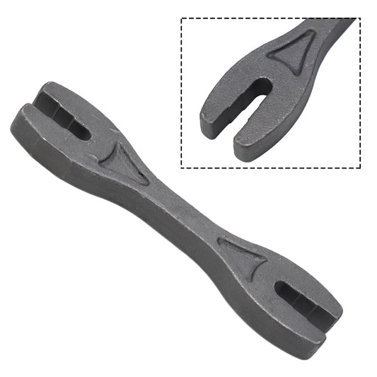 Multi-functional motorcycle spoke wrench in 6 sizes, suitable for bicycle and car repair.