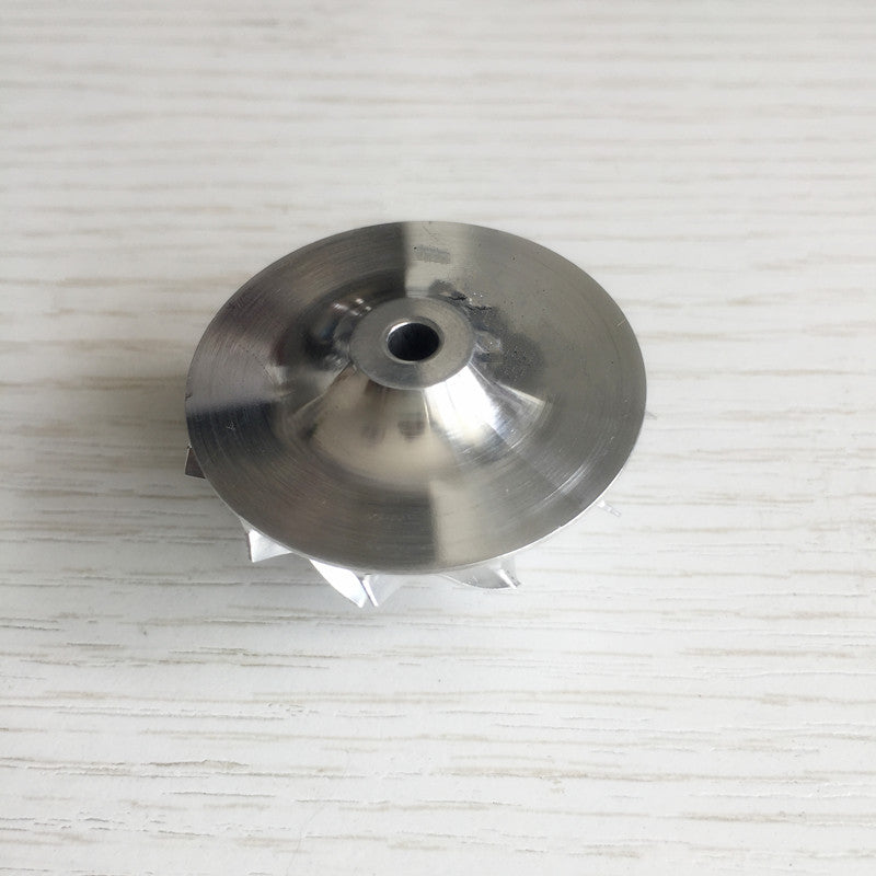 GT1238 28.50/38.00 mm 6+6 Blade 704237-0001R Turbine Billet Compressor Wheel