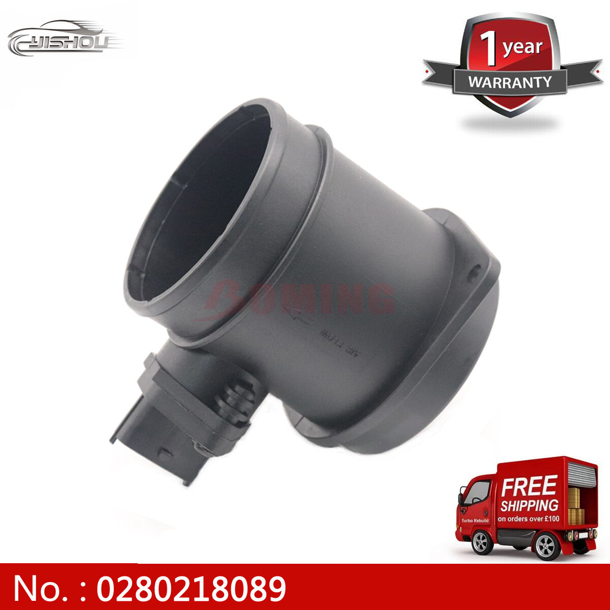 MAF for Volkswagen Air Flow Meter Sensor 0280218089, suitable for Volvo S60, S80, V70, XC90, 31342363