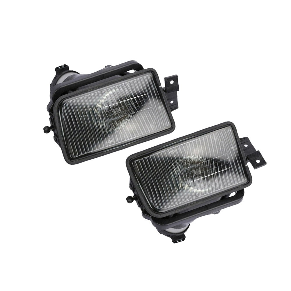 One Pair Front Fog Light Driving Lamp W/Bulb For 5 Series E34 525i 530i 535i