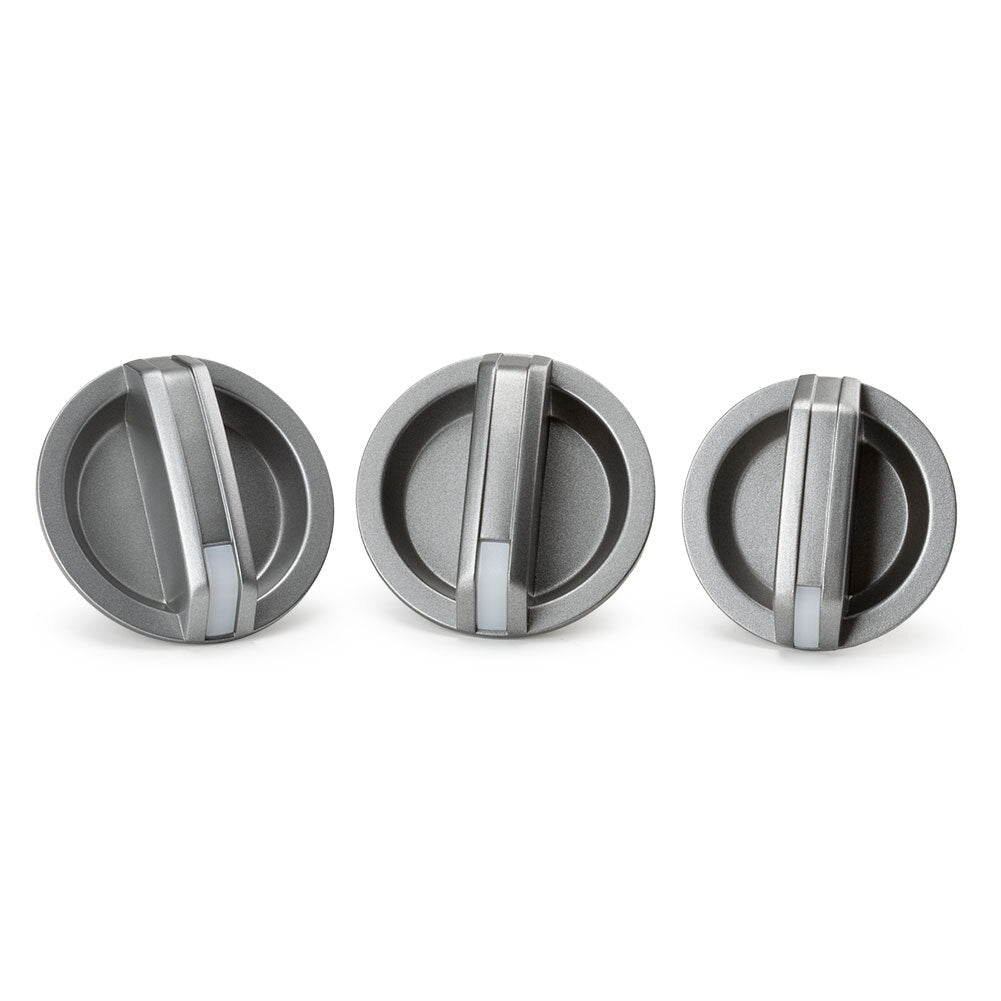 3x Heater Fan Control Knobs Kit for Ford Ranger PJ/PK for Mazda BT-50 UN 2006-2011