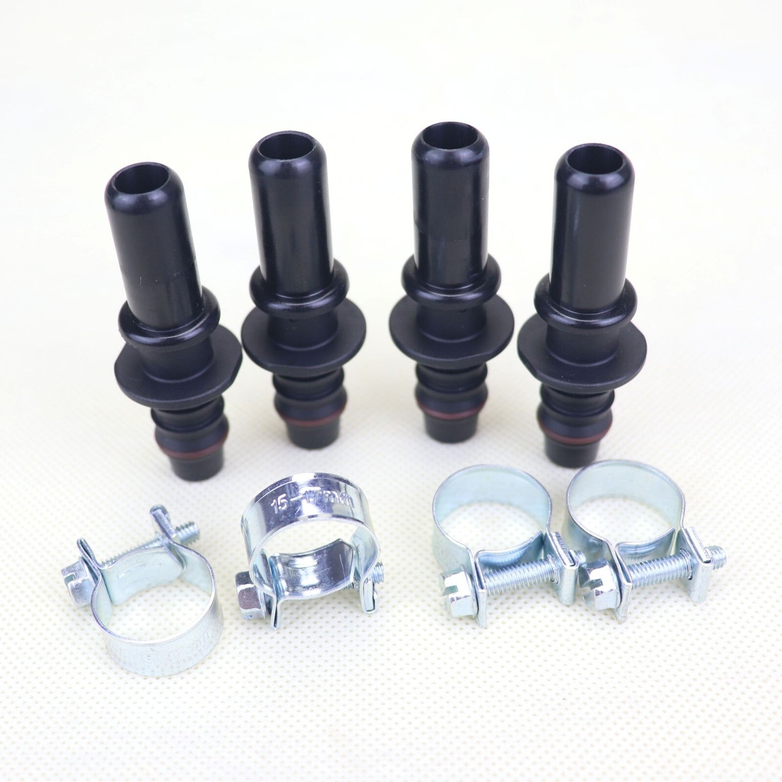 4X Male Nylon Fuel Line Quick Connect Release Hose Disconnect11.8mm SAE 3/810mm