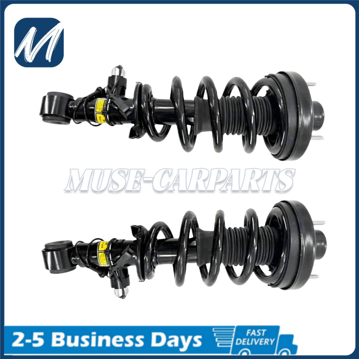 A pair of magnetic rear shock absorbers for Audi TT MKII TTS TTRS Quattro 8J0513025B