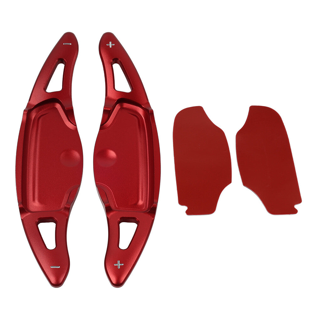 For 18-up for Kia Stinger CK K8 Red Aluminum Steering Wheel Paddle Shifter Extension